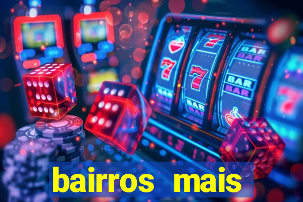 bairros mais perigosos de bh